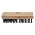 Allway Allway WB619 2.5 x 7 in. Wood Block Wire Brush 9149436